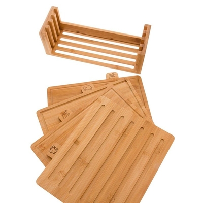 BAMBOO サブライメーション 贅沢 エクストラ 大きい 4 pcs 切断ブロック スマート キッチン 切断セット