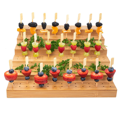 6階食品スタンド バンブースケイバーホルダー ブッフェ・カクテルパーティやカテリングイベント